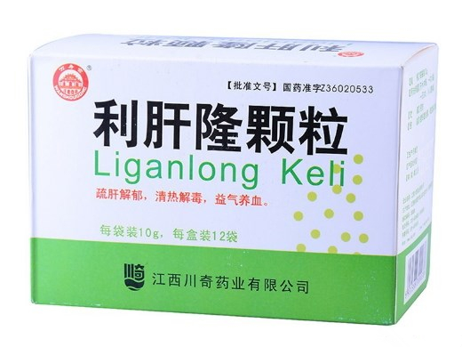 利肝隆颗粒 (万寿宫)　12袋