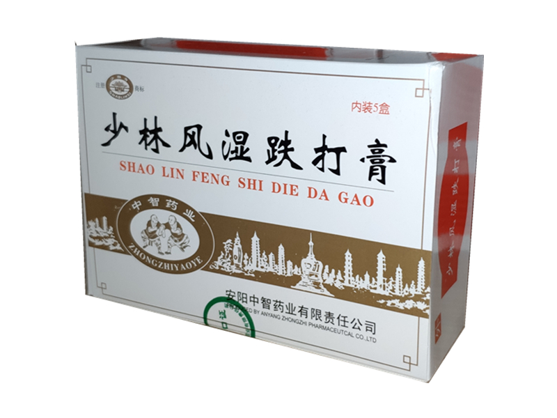 少林风湿跌打膏 (少林寺)　6贴*5小合