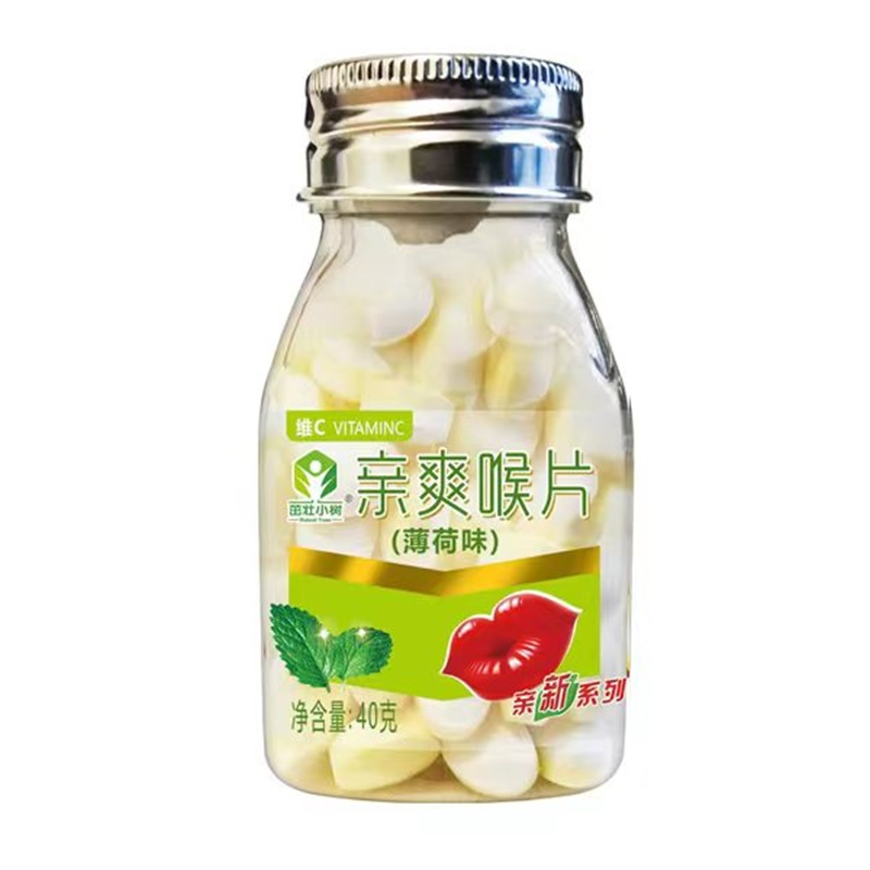 亲爽喉片（薄荷味）    40g/瓶