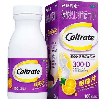 钙尔奇D 碳酸钙D3咀嚼片(Ⅱ)100片