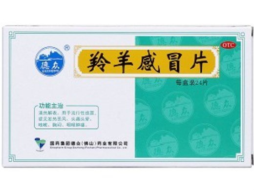 德众 羚羊感冒片0.36g*24片